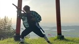 Kimetsu no Yaiba: Sama persis, cosplayernya meniru teknik pernapasan Tanjiro