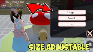 UPDATED SMALL MUSHROOM ADJUST THE SIZE😱 [SAKURA SCHOOL SIMULATOR]