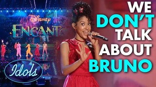 Encanto STARS Perform 'WE DON'T TALK ABOUT BRUNO' With American Idol 2022 Contestants| Idols Global