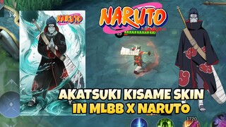 AKATSUKI KISAME SKIN IN MLBB X NARUTO