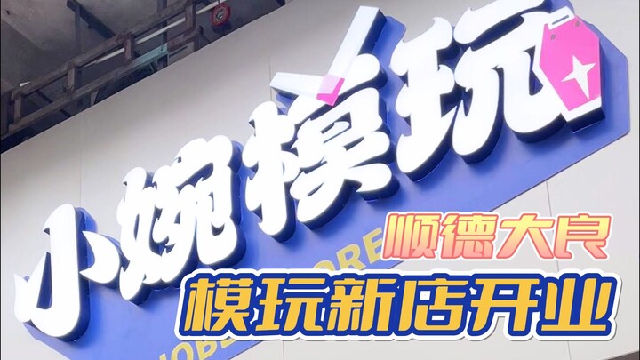 做大做强，顺德大良小婉模玩新店开业开仓。