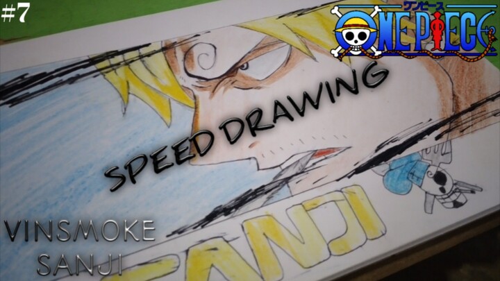 speed drawing¤VINSMOKE SANJI🔪