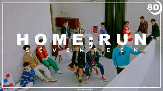 [8D]SEVENTEEN - HOME;RUN | BASS BOOSTED CONCERT EFFECT | USE HEADPHONES 🎧