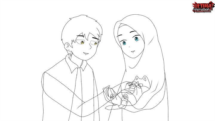 Teaser lineart animasi - coming soon