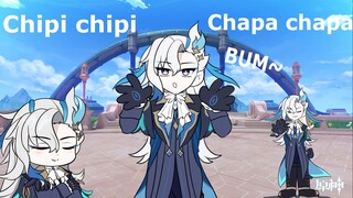 [原神/手书]～那维 chipi chipi chapa chapa 莱特~