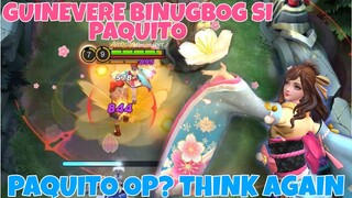 GUINEVERE BEATING UP PAQUITO - DI MAN LANG NAKAISA - MOBILE LEGENDS