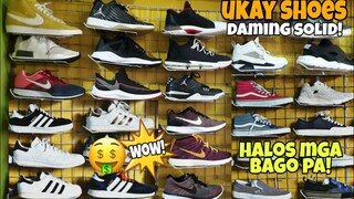 UKAY SHOES na HALOS mga BAGO PA!daming solid!dml ukay ukay edsa cubao,update!