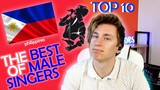 PHILIPPINES - Land Of The Greatest Singers Top 10 Male Category | Singer Reaction!