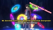 3 Anime Action Dengan MC Reinkarnasi Dan Sangat Overpower