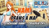 ASMR :  ONE PIECE - Spend a relaxing day with Nami while she draws a map in the library!