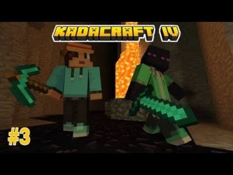 KadaCraft Seaon 4 | Episode 3 : Wither Boss and Netherite Mining