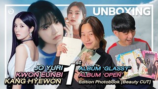 โอติ่ง 📦UNBOXING Open 'KWON EUNBI'/ Glassy 'JOYURI' / Photobook (Beauty Cut) 'KANG HYEWON'