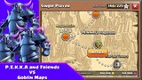 P.E.K.K.A and Friends Conquer Goblin Maps | Clash of Clans