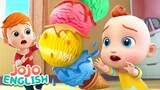 We Love Ice Cream | Learn English | Nursery Rhymes & Kids Songs | JoJo English - Family Playroom