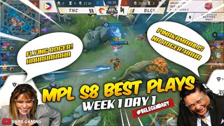 THE BEST PLAYS FROM MPL-PH SEASON 8 WEEK 1 DAY 1