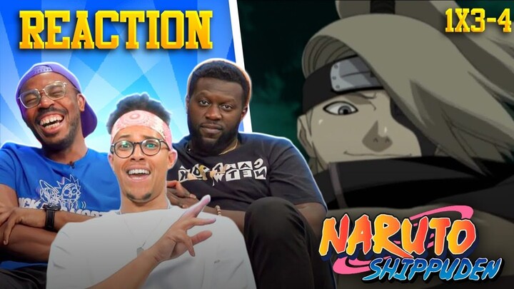 Naruto Shippuden 1x3-4 Reaction