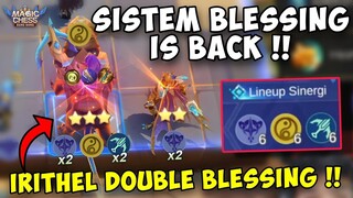 BLESSING HADIR KEMBALI DI MAGIC CHESS MOBILE LEGENDS !! AUTO GAMPANG BIKIN COMBO 666 !! MC UPDATE