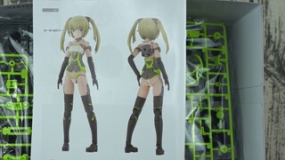 [Fish Tofu] Kotobukiya FAG Qixintia [Racer] & NOSERU [Racing Spec] Unboxing Racing Mobile Armor Girl