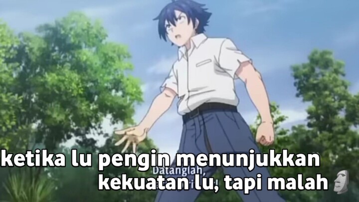 ketika lu pengin menunjukkan kekuatan lu, tapi malah 🗿|| #short #animeedit #animejj #JJ #shorts