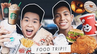 LETTING THE PERSON IN FRONT ORDER OUR FOOD! (NA SURPRISE AKO 😱!!)