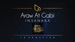 Insanara | Araw At Gabi (Lyric Video)