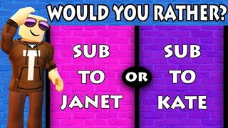 Would You Rather Quiz! 🤔 | Roblox