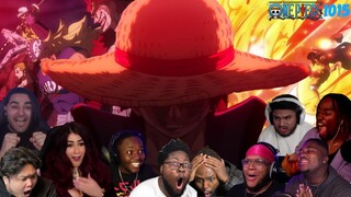 ROOF PIECE ! ONE PIECE EPISODE 1015 BEST REACTION COMPILATION