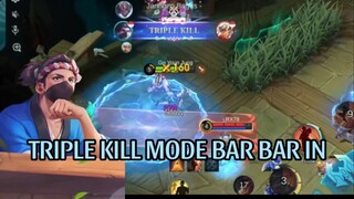 HAYA TRIPLE KILL MODE BAR BAR BRAWL:)