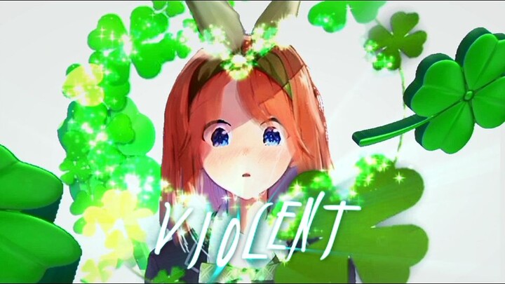 she a clover - yotsuba Nakano (AMV) alight motion edit