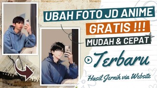 CARA EDIT FOTO JADI ANIME GRATIS TANPA IKLAN