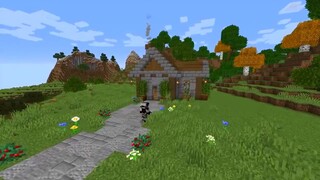 Tutorial Membuat Rumah Sederhana untuk Minecraft Survival - Minecraft Build Tutorial Indonesia #2