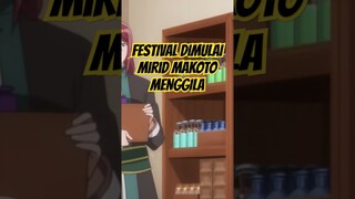 Festival Dimulai Murid Makoto Menggila #anime #aluranime #animeedit #alurceritaanime