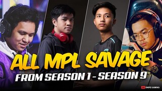 ALL MPL SAVAGE SINCE SEASON 1