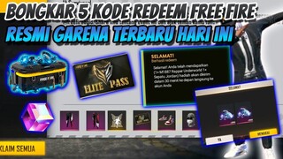 BONGKAR 5 KODE REDEEM FREE FIRE RESMI GARENA TERBARU HARI INI