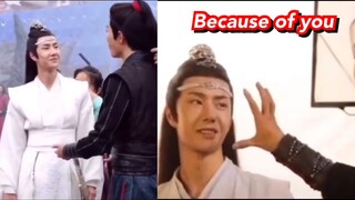 Because of you - ព្រោះតែអូន​ | Wang Yibo & Xiao Zhan Funny Scene