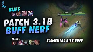 Yuumi Kaisa Lucian Buff 😠 , Fiora Darius Yi Nerf 🤣 - Patch Note 3.1B Wild Rift