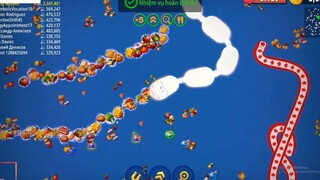 Rắn săn mồi #229 -  Trò chơi rắn, game con giun, Vùng giun đất.io - Worms zone.i