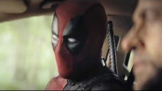 Deadpool and Wolverine car fight scen video