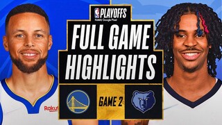 WARRIORS vs GRIZZLIES FULL GAME 2 HIGHLIGHTS NBA Playoffs 2022 Highlights Warriors vs Grizzlies 2K22