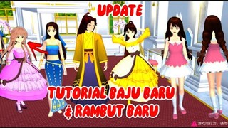 TUTORIAL UPDATE BAJU BARU DAN RAMBUT BARU SAKURA SCHOOL SIMULATOR VERSI CHINA