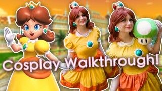 Making a Mini Daisy Dress! | Cosplay Walkthrough | AnyaPanda