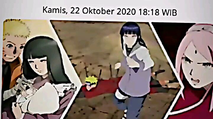 Anime Naruto Shippuden.Istri Nya Pak Kades Nih.Hinata Hyuga 😋