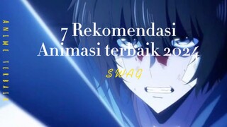 7 Rekomendasi anime terbaik tahun 2024 . Wajib kalian tonton sih