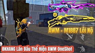 [Free Fire] AWM + M1887 Lôi Nộ, ĐKHANG Vẩy AWM 2 Ngón Nhanh Như Chớp, Địch Không Kịp Chạy !