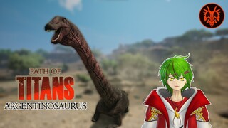 PERTARUNGAN ANTARA 2 DINOSAURUS RAKSASA !! - Path Of Titans Indonesia