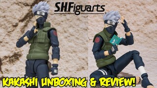 Bandai Tamashii Nations SH Figuarts Hatake Kakashi Unboxing & Review