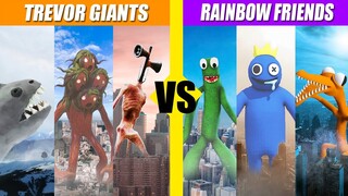 Trevor Giants vs Rainbow Friends Battles | SPORE