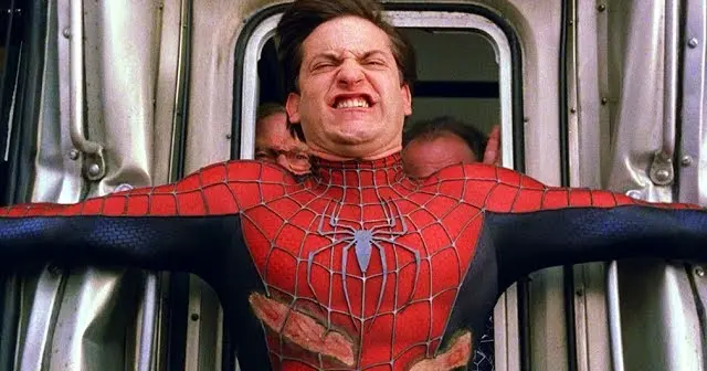 Spider-Man Stops the Train Scene - Spider-Man (2004) Movie CLIP HD -  Bilibili