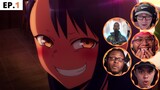 SHE'S CRAZY!😂 | Don't Toy With Me Miss Nagatoro Episode 1 Best Reaction Compilation