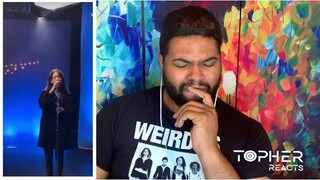 Faouzia - Desert Rose [Sting ft. Cheb Mami Cover Live at TikTok Concert] (Reaction) | Topher Reacts